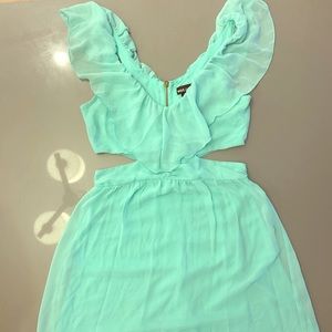 Teal Dress